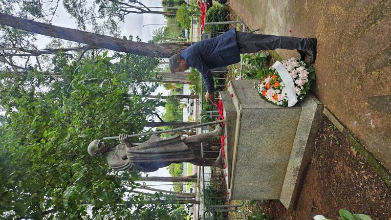 Floral Tribute to Mahatma Gandhi on his death anniversary - 30 January 2026.